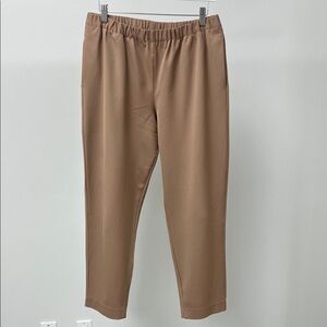 Elegant Women's Tan Trousers